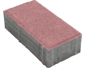 Zámková dlažba betonová holland 6 cm červená
