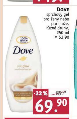 Rossmann Dove sprchový gel nabídka