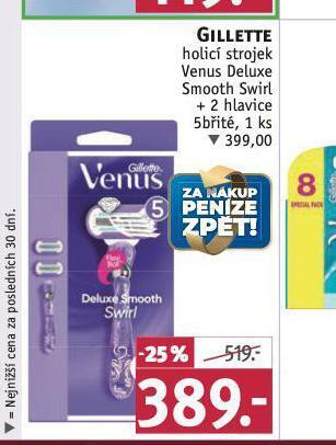 Rossmann Gillette holicí strojek nabídka