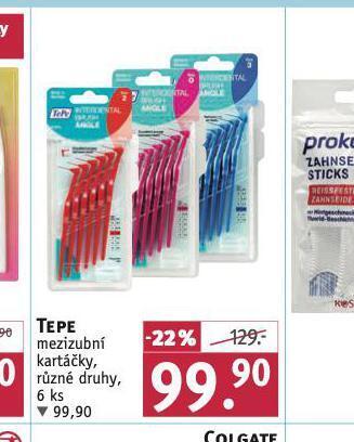Rossmann Tepe mezizubní kartáčky nabídka
