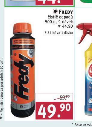 Rossmann Fredy čistič odpadů nabídka