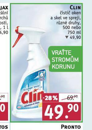 Rossmann Clin čistič oken nabídka