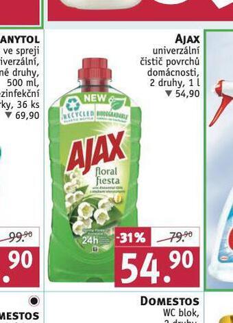 Rossmann Ajax univerzální čistič povrchů nabídka