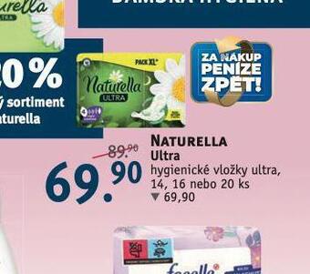 Rossmann Naturella ultra hygienické vložky nabídka