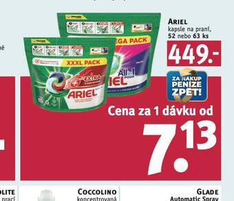 Rossmann Ariel kapsle na praní nabídka