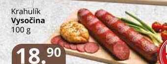Potraviny CZ Krahulik vysočina 100 g nabídka