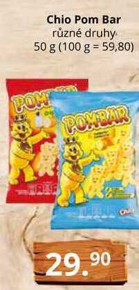 Chio pom bar různé druhy 50 g