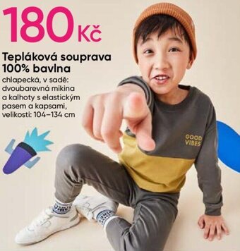 Tepláková souprava 100% bavlna