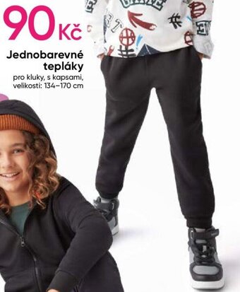 Pepco Jednobarevné tepláky nabídka