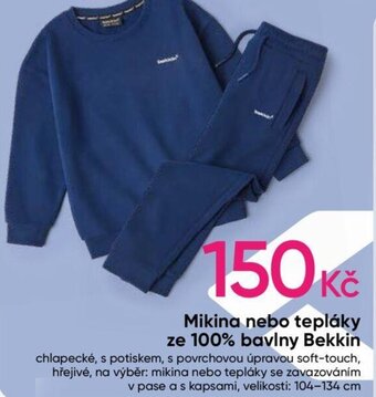 Pepco Mikina nebo tepláky ze 100% bavlny Bekkin nabídka