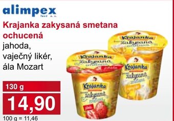 PLUS JIP Krajanka zakysaná smetana ochucená nabídka