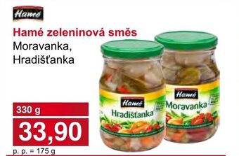 PLUS JIP Hamé zeleninová směs nabídka