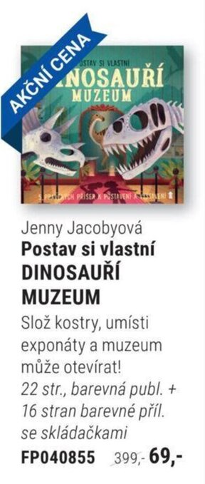 Postav si vlastní DINOSAUŘÍ MUZEUM
