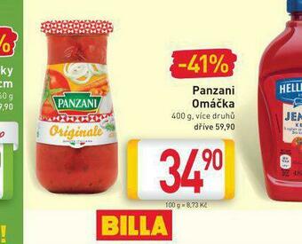 Billa Panzani omáčka nabídka