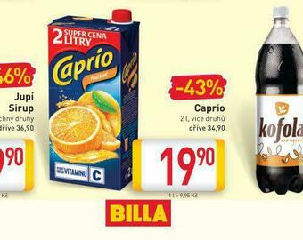 Billa Caprio nabídka