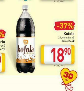 Billa Kofola 2l nabídka