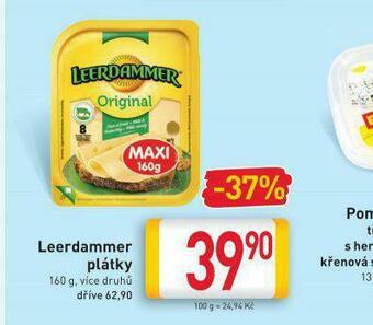 Billa Leerdammer plátky nabídka