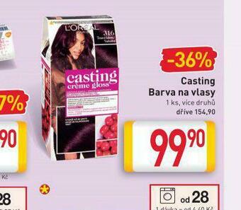 Billa Casting barva na vlasy nabídka