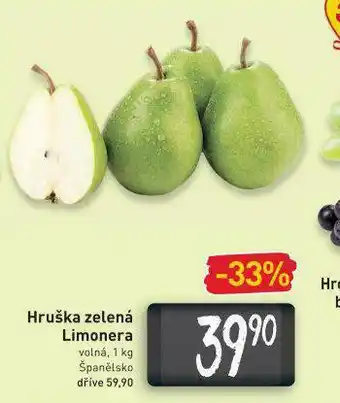 Hrušky zelené
