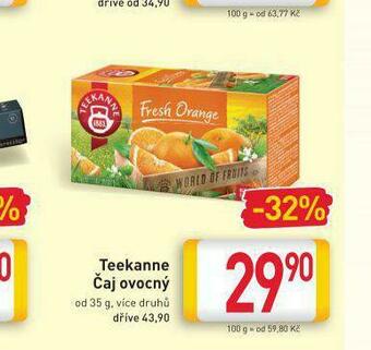 Billa Teekanne ovocný čaj nabídka