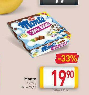 Billa Monte nabídka