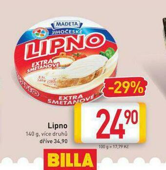 Billa Lipno nabídka