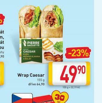 Billa Wrap caesar nabídka