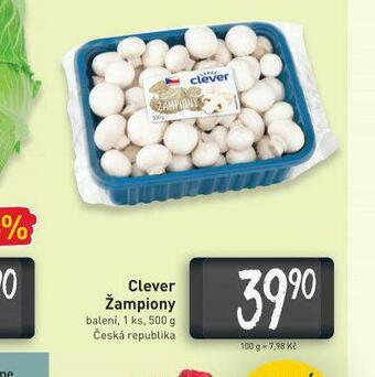 Billa Žampiony nabídka