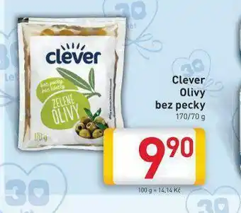 Billa Clever olivy bez pecky nabídka