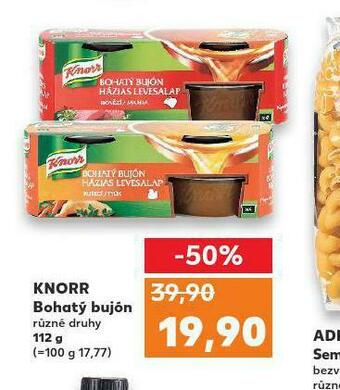Kaufland Knorr bohatý bujon nabídka
