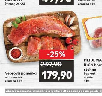 Kaufland Vepřová panenka marinovaná nabídka