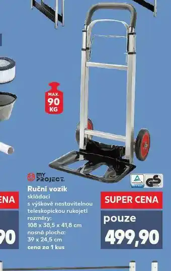 Kaufland Ruční vozík nabídka