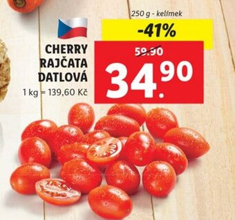 Lidl CHERRY RAJČATA DATLOVÁ nabídka