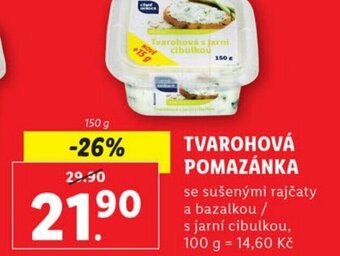 Lidl TVAROHOVÁ POMAZÁNKA nabídka