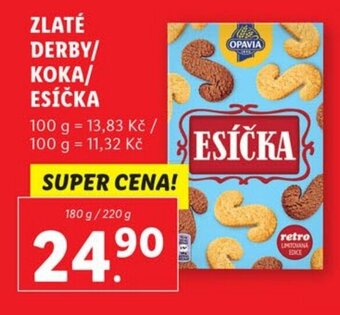 Lidl ZLATÉ DERBY/ KOKA/ ESÍČKA nabídka