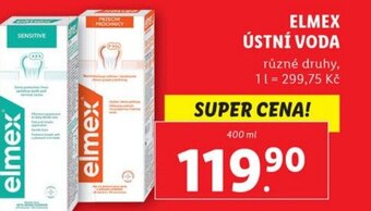 Lidl ELMEX ÚSTNÍ VODA nabídka
