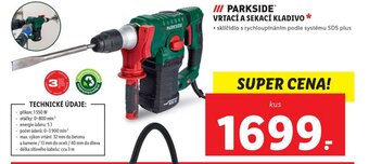 Lidl III PARKSIDEⓇ VRTACÍ A SEKACÍ KLADIVO * nabídka