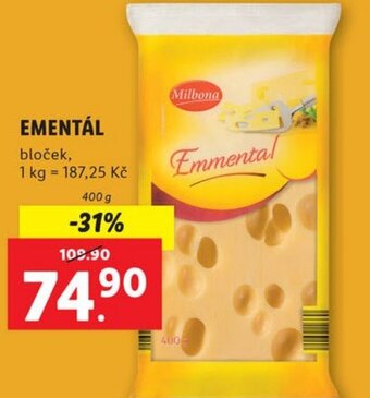 Lidl EMENTÁL nabídka