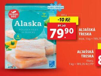 Lidl Aljašská treska nabídka