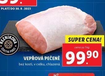 Lidl Vepřová pečeně nabídka