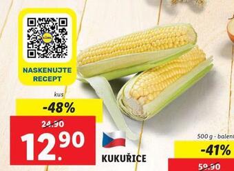 Lidl Kukuřice nabídka