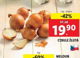 Lidl Cibule žlutá nabídka