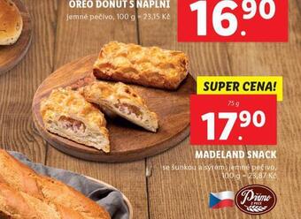 Lidl Madeland snack nabídka
