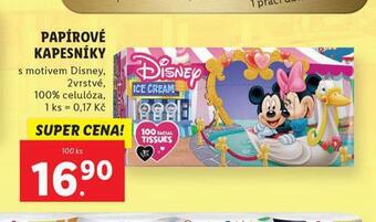 Lidl Papírové kapesníky nabídka