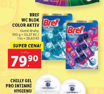 Lidl Bref wc blok nabídka