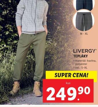 Lidl Tepláky nabídka