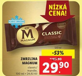 Lidl Zmrzlina magnum nabídka