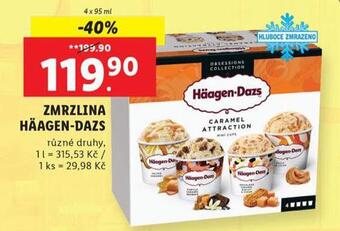 Lidl Haagen-dazs zmrzlina nabídka