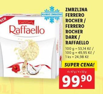 Lidl Zmrzlina raffaello nabídka