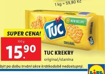 Lidl Tuc krekry nabídka